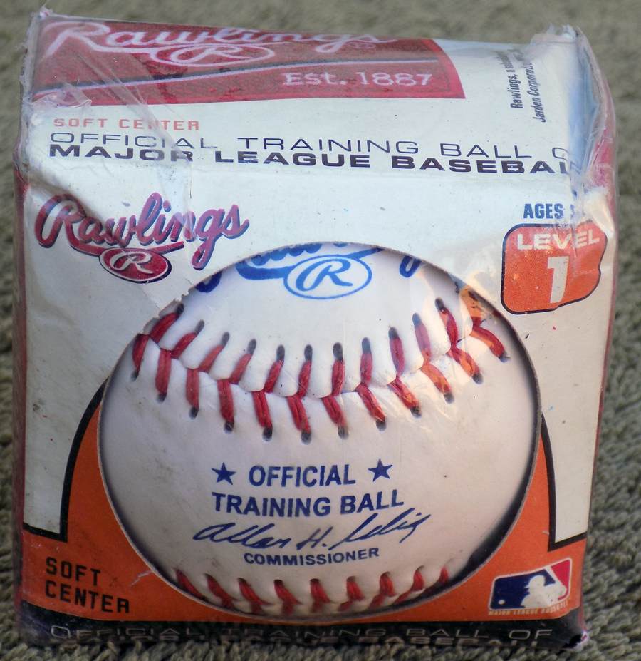 NIB Rawlings Official Training Ball of Major League Baseball, Level 1